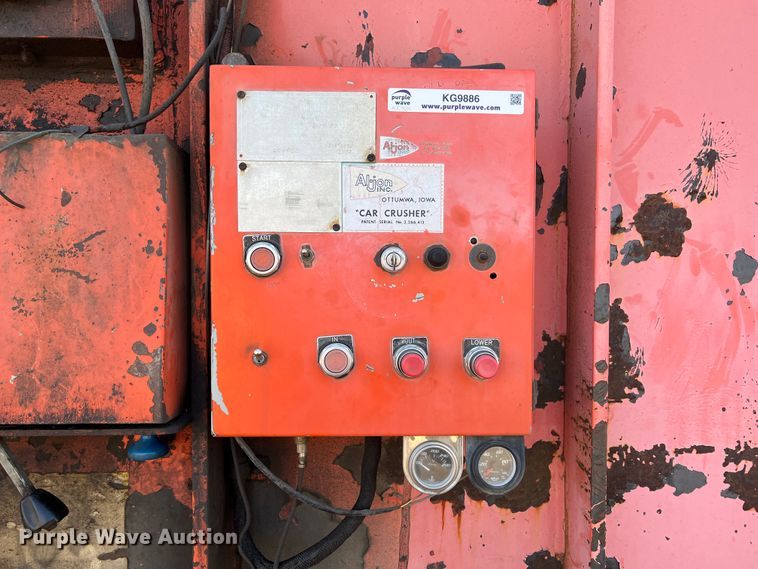 image for item KG9886 1987 Al-jon  car crusher