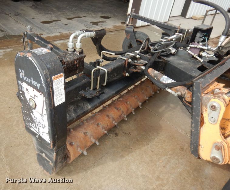 image for item KM9528 Harley MX7  skid steer power rake