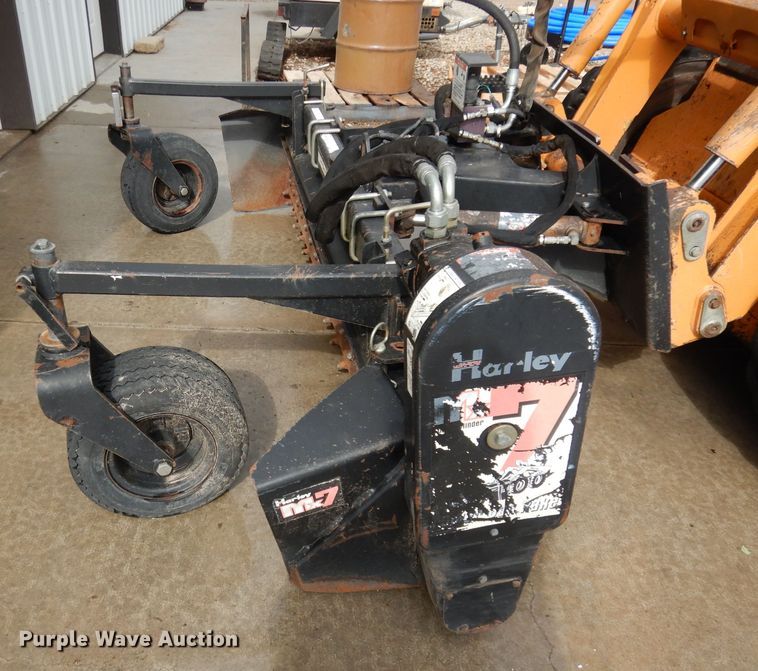 image for item KM9528 Harley MX7  skid steer power rake