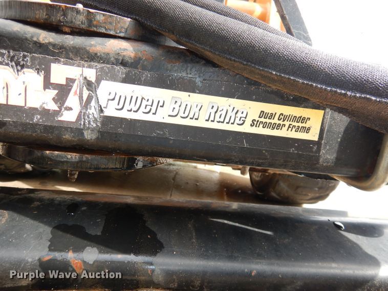 image for item KM9528 Harley MX7  skid steer power rake