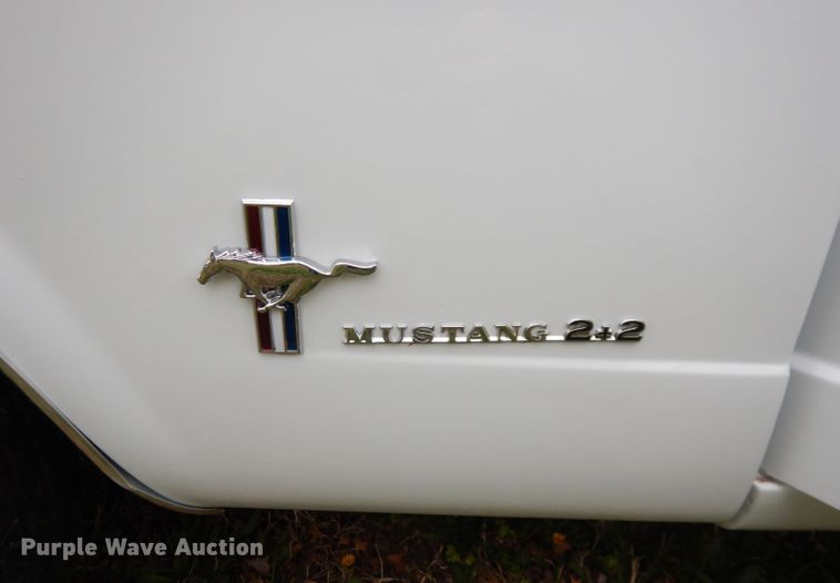 image for item KM9639 1965 Ford Mustang  2+2 Fastback