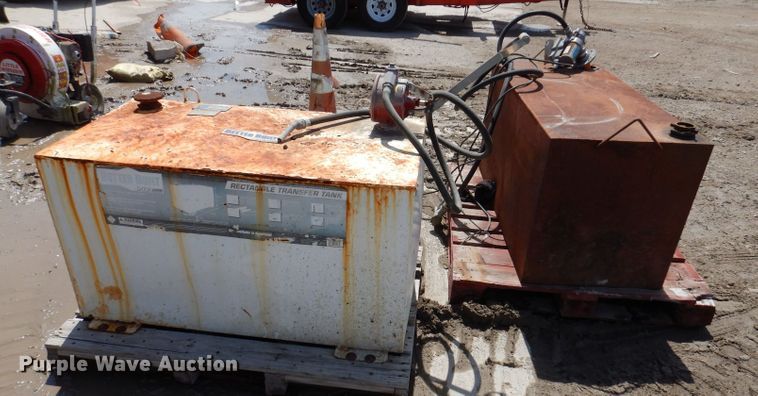 image for item KN9947 (2) fluid transfer tanks