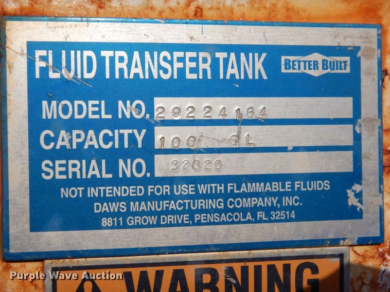 image for item KN9947 (2) fluid transfer tanks