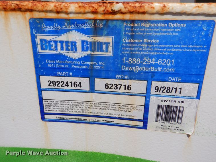 image for item KN9947 (2) fluid transfer tanks