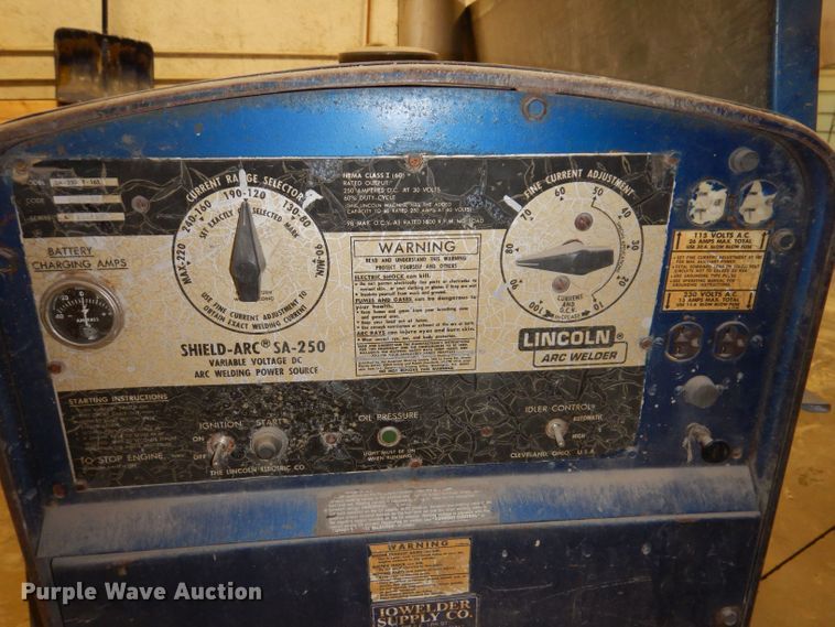 image for item KN9950 Lincoln SA250 F163  welder