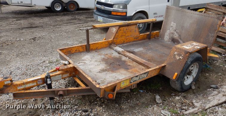 image for item KN9952 2011 Redi Haul ML5460S  tilt deck utility trailer
