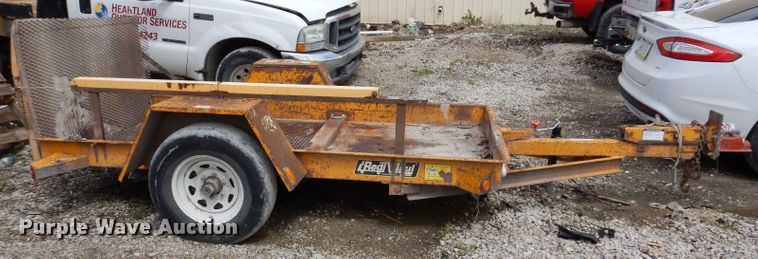 image for item KN9952 2011 Redi Haul ML5460S  tilt deck utility trailer