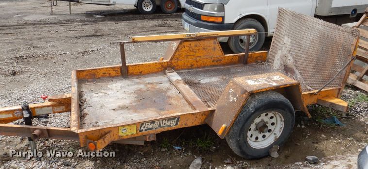 image for item KN9952 2011 Redi Haul ML5460S  tilt deck utility trailer