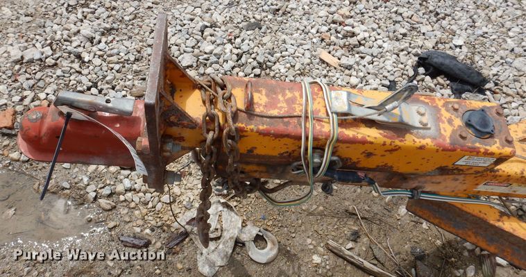 image for item KN9952 2011 Redi Haul ML5460S  tilt deck utility trailer