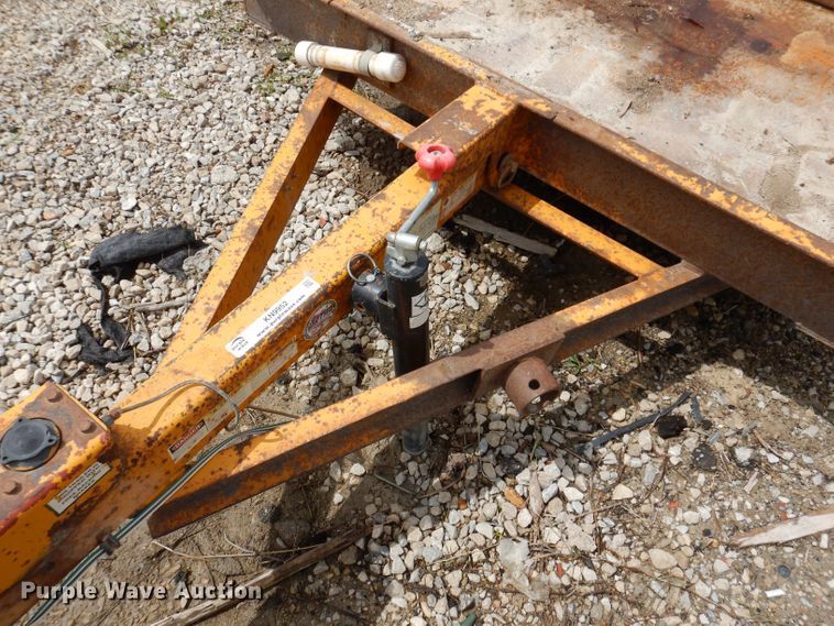 image for item KN9952 2011 Redi Haul ML5460S  tilt deck utility trailer