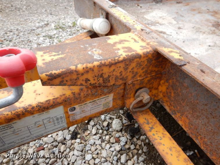 image for item KN9952 2011 Redi Haul ML5460S  tilt deck utility trailer