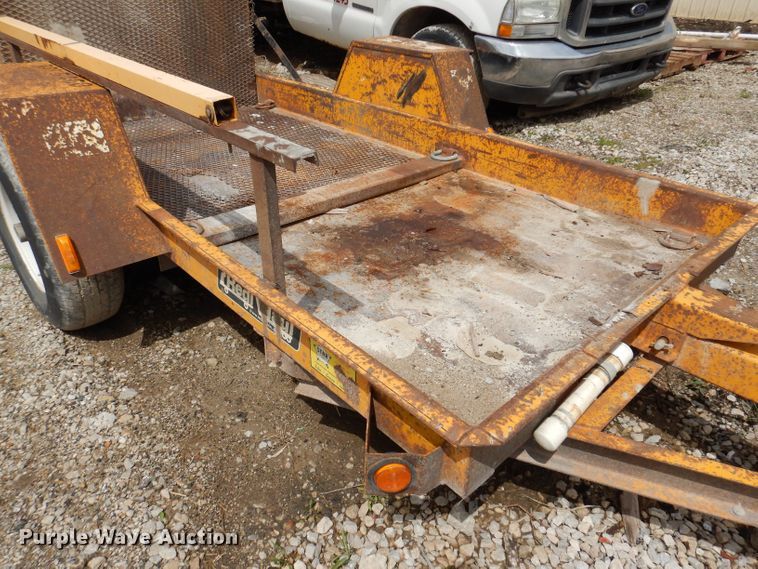 image for item KN9952 2011 Redi Haul ML5460S  tilt deck utility trailer