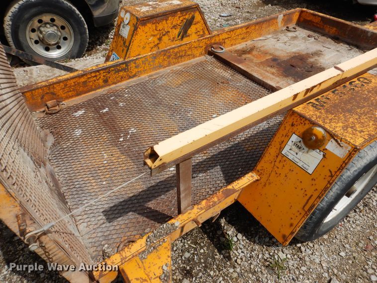 image for item KN9952 2011 Redi Haul ML5460S  tilt deck utility trailer