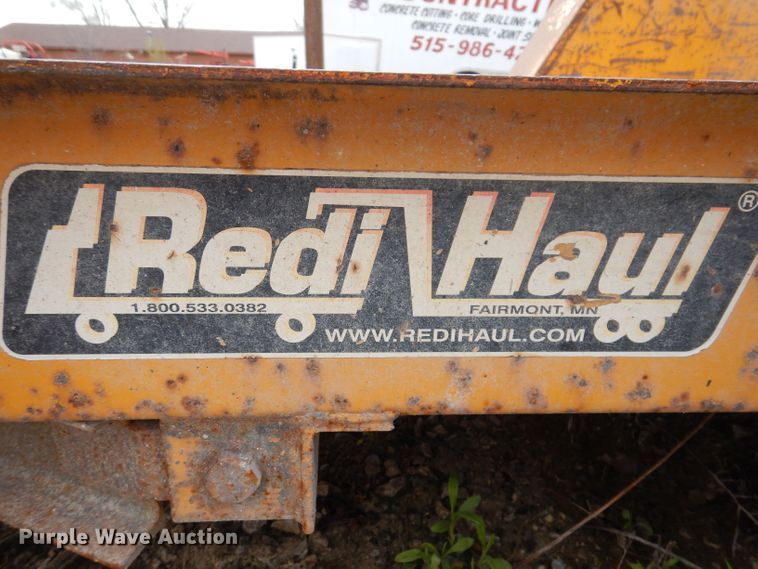 image for item KN9952 2011 Redi Haul ML5460S  tilt deck utility trailer