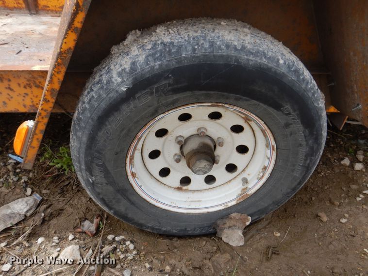 image for item KN9952 2011 Redi Haul ML5460S  tilt deck utility trailer