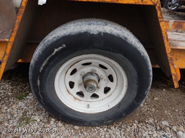 image for item KN9952 2011 Redi Haul ML5460S  tilt deck utility trailer