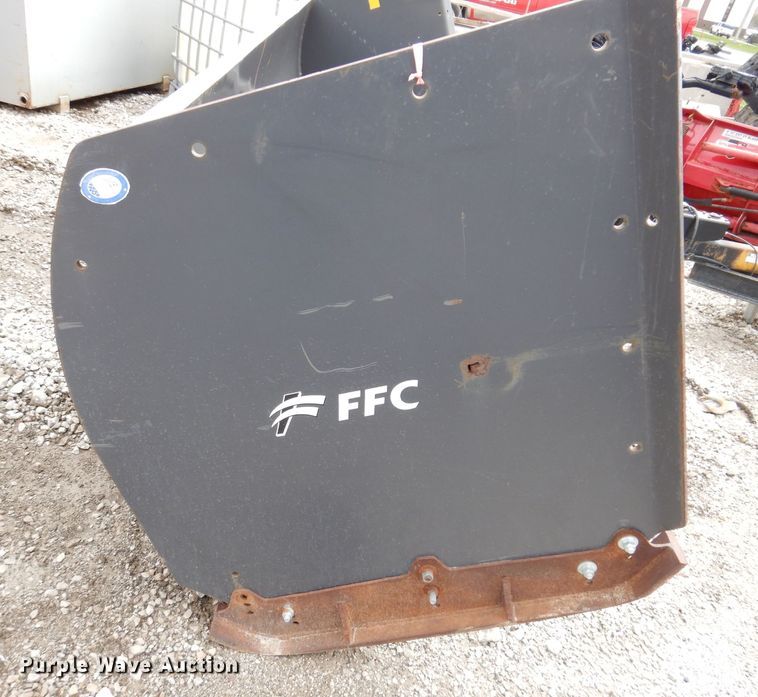 image for item KN9955 FFC  skid steer snow pusher
