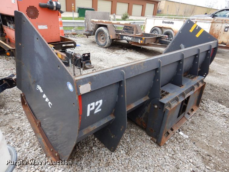 image for item KN9955 FFC  skid steer snow pusher