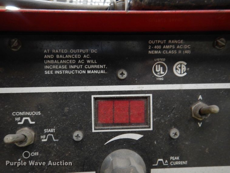image for item KN9990 Lincoln Square Wave TIG-355  welder