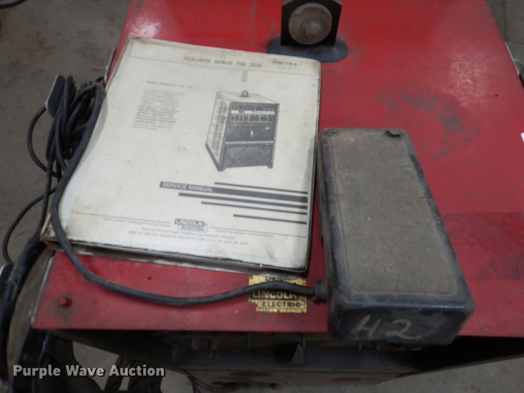 image for item KN9990 Lincoln Square Wave TIG-355  welder