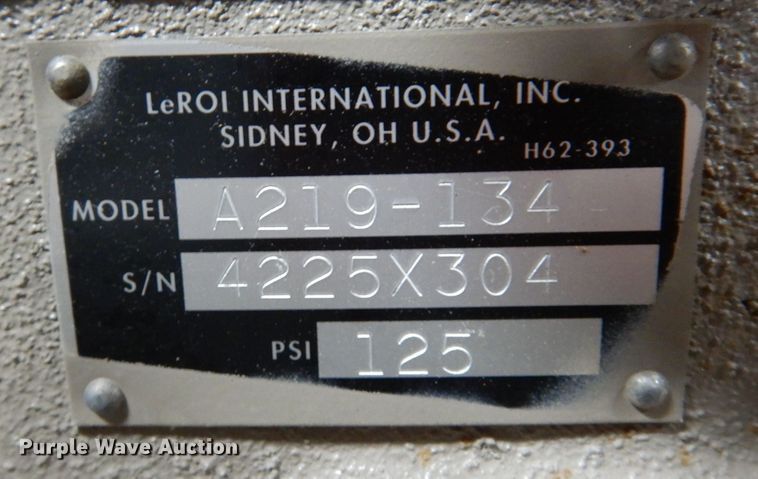 image for item KN9991 1993 Leroi  air compressor