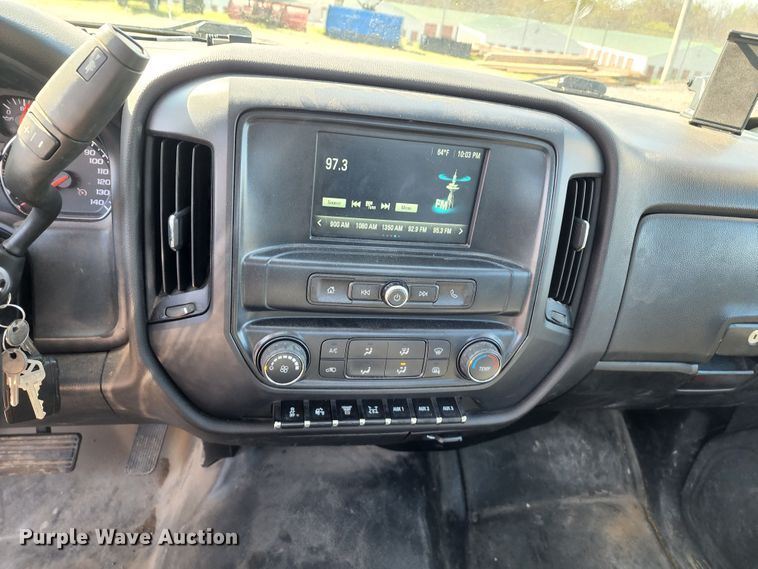 image for item KT9839 2019 Chevrolet Silverado 5500  flatbed truck