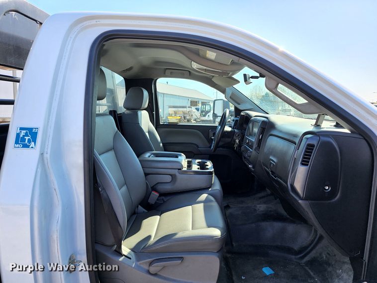 image for item KT9839 2019 Chevrolet Silverado 5500  flatbed truck