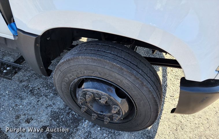 image for item KT9839 2019 Chevrolet Silverado 5500  flatbed truck