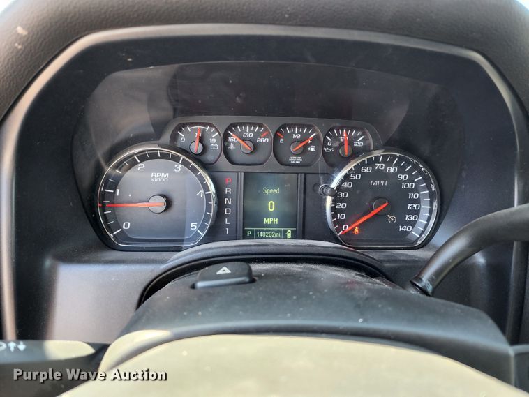 image for item KT9840 2019 Chevrolet Silverado 4500HD  flatbed truck