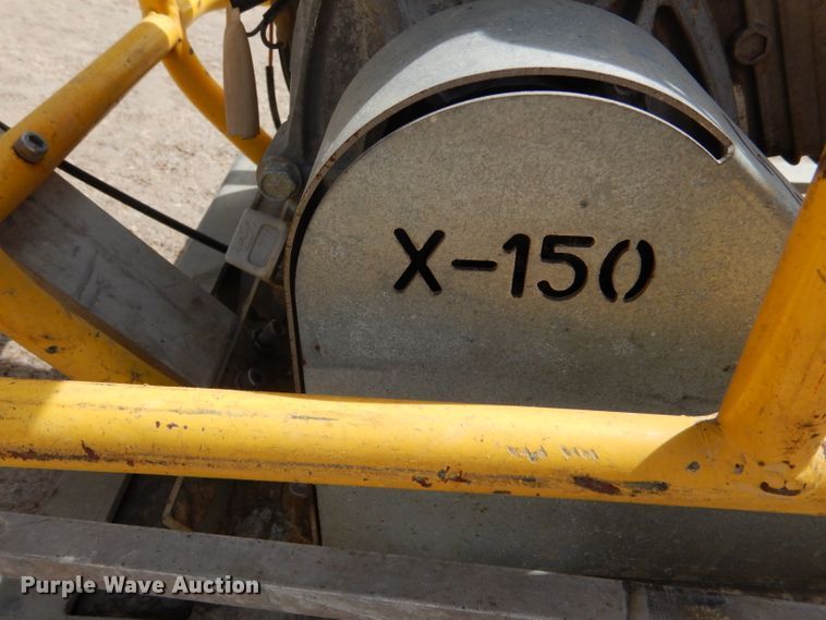 image for item LJ9993 2004 Husqvarna Soff-Cut X-150 Prowler  concrete saw