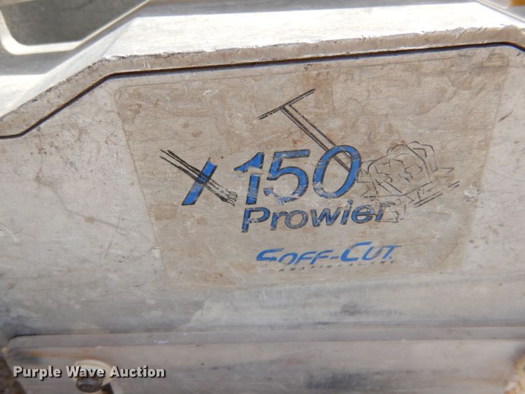 image for item LJ9993 2004 Husqvarna Soff-Cut X-150 Prowler  concrete saw