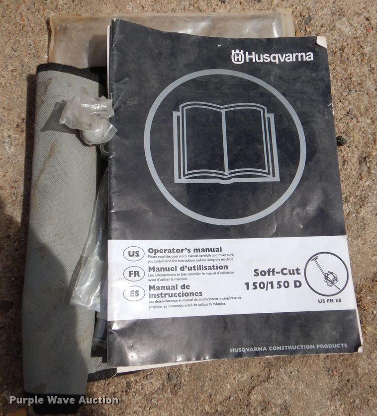 image for item LJ9993 2004 Husqvarna Soff-Cut X-150 Prowler  concrete saw