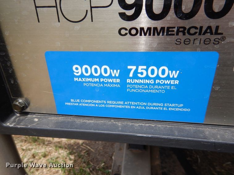 image for item LJ9994 Hyundai HCP9000  generator