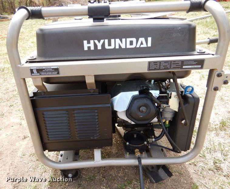 image for item LJ9994 Hyundai HCP9000  generator