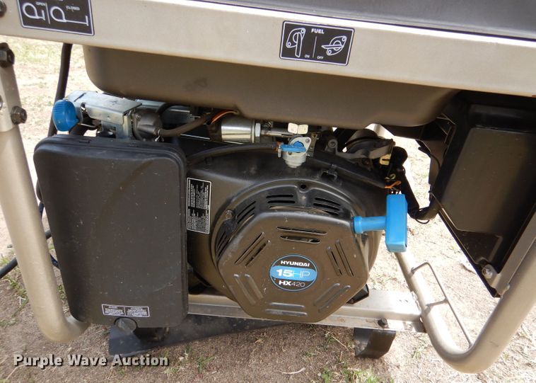 image for item LJ9994 Hyundai HCP9000  generator
