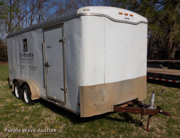 image for item LS9041 2007 Haulmark  enclosed cargo trailer