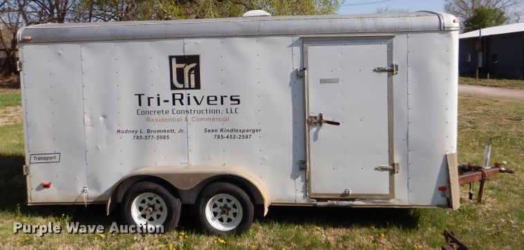 image for item LS9041 2007 Haulmark  enclosed cargo trailer