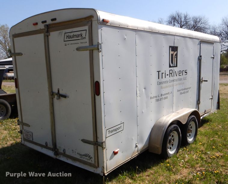 image for item LS9041 2007 Haulmark  enclosed cargo trailer