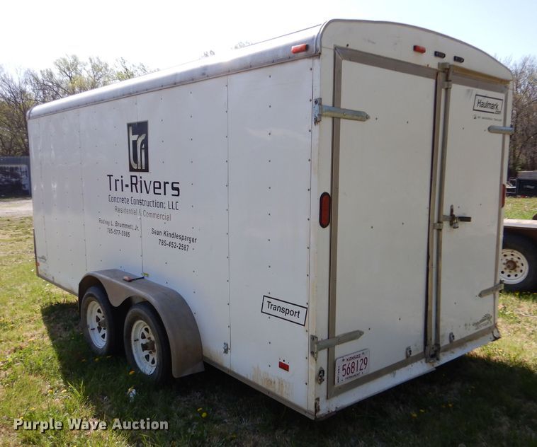 image for item LS9041 2007 Haulmark  enclosed cargo trailer