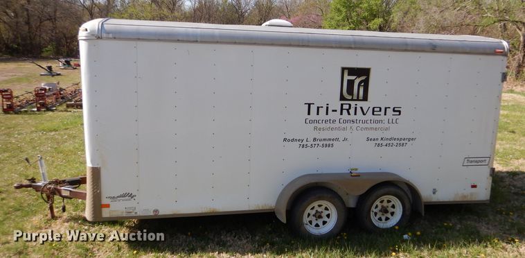 image for item LS9041 2007 Haulmark  enclosed cargo trailer