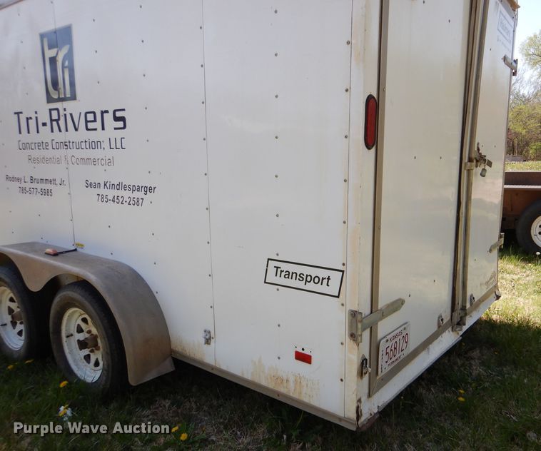 image for item LS9041 2007 Haulmark  enclosed cargo trailer