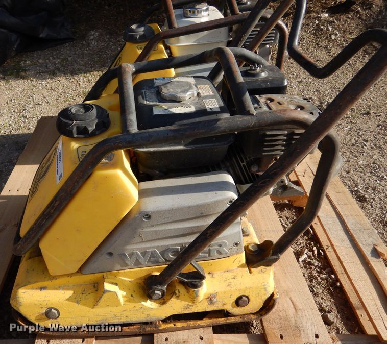 image for item LS9051 (4) Wacker WP1550 plate compactors