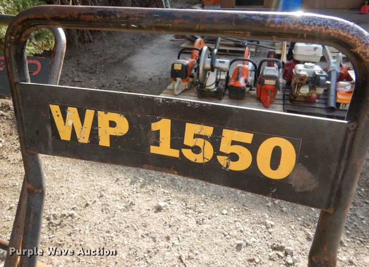 image for item LS9051 (4) Wacker WP1550 plate compactors