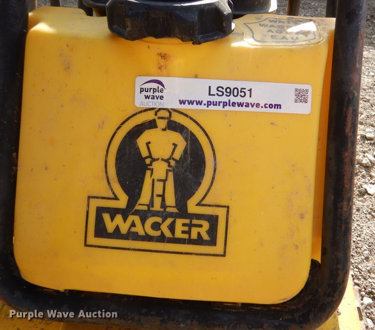image for item LS9051 (4) Wacker WP1550 plate compactors