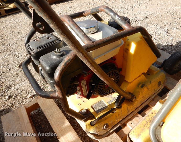 image for item LS9051 (4) Wacker WP1550 plate compactors