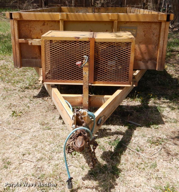 image for item LS9057 2009 Fastline  dump trailer