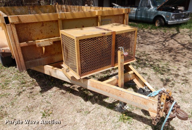 image for item LS9057 2009 Fastline  dump trailer