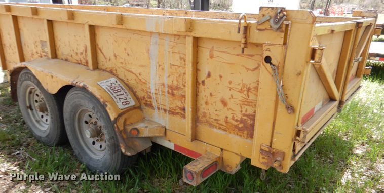 image for item LS9057 2009 Fastline  dump trailer