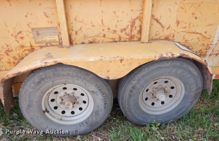 image for item LS9057 2009 Fastline  dump trailer