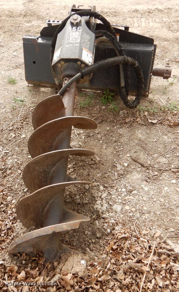 image for item LS9065 2010 Bobcat 15C skid steer auger